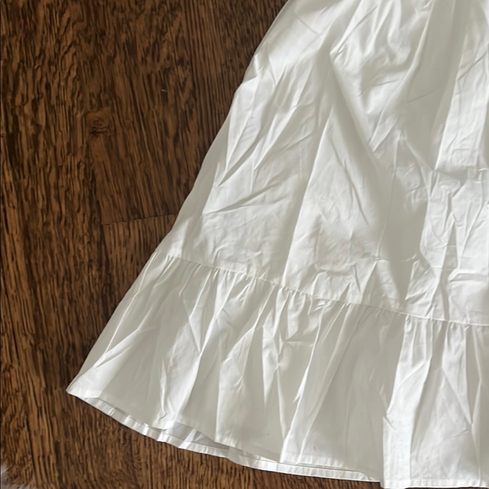 Charming White Puff Sleeve Dress by WAYF - Picture 5 of 11